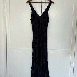 Zara satin midi dress